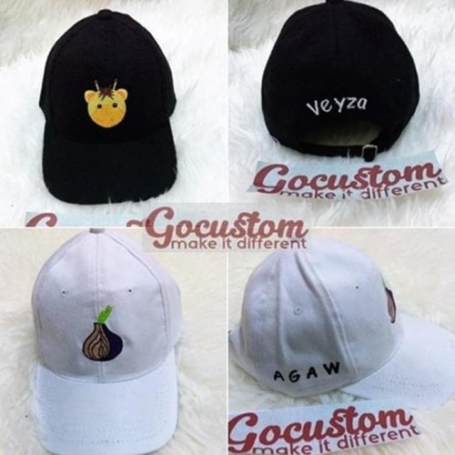 Detail Topi Tumblr Custom Nomer 4