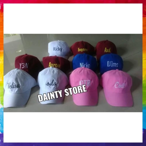 Detail Topi Tumblr Custom Nomer 10