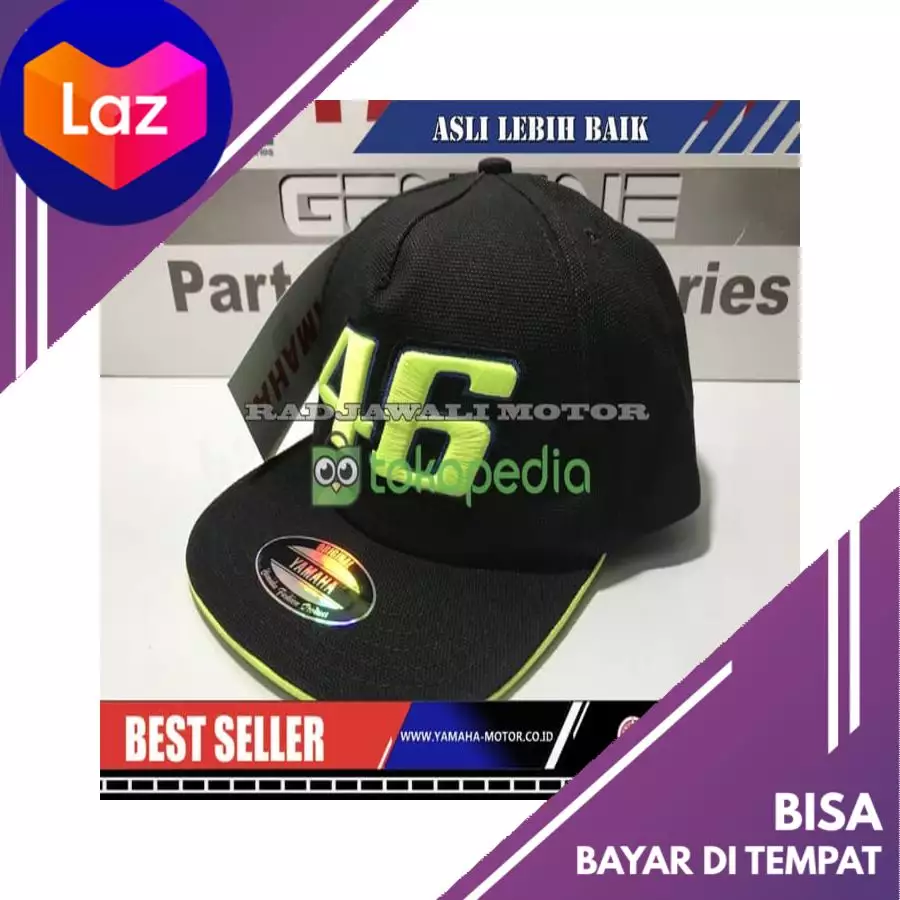 Detail Topi Vr46 Original Nomer 52