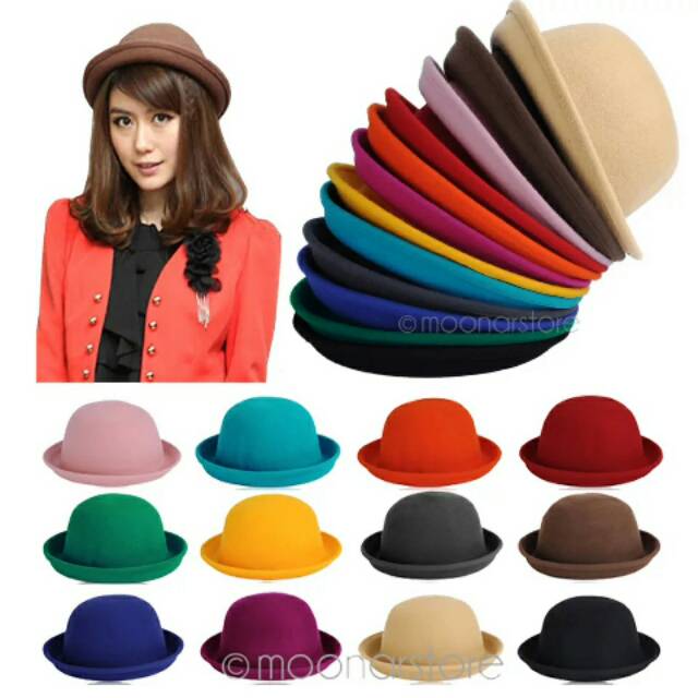 Detail Topi Warna Warni Nomer 28