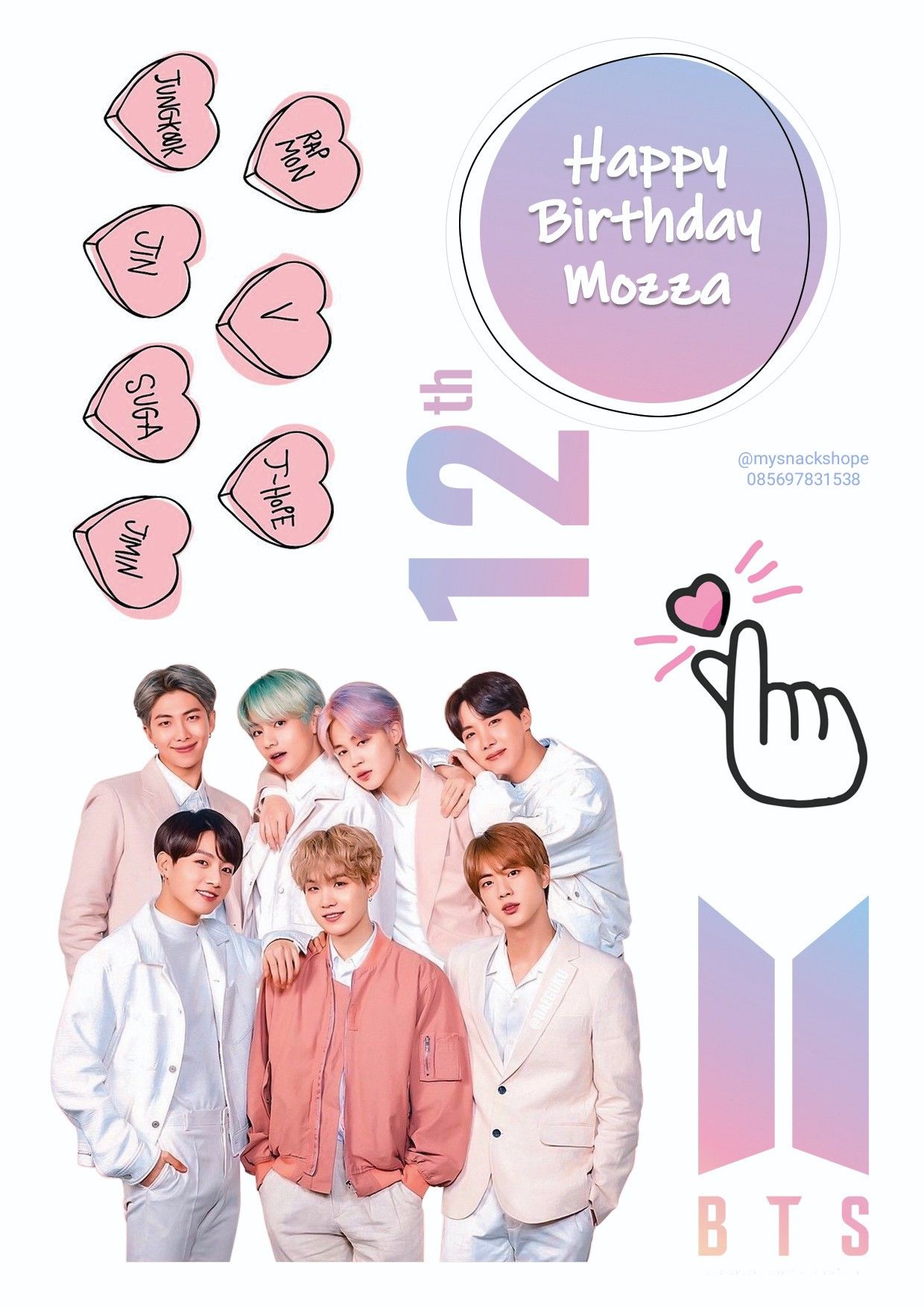 Detail Topper Bts Png Nomer 5