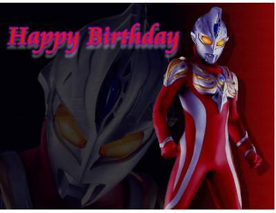 Detail Topper Happy Birthday Ultraman Nomer 14