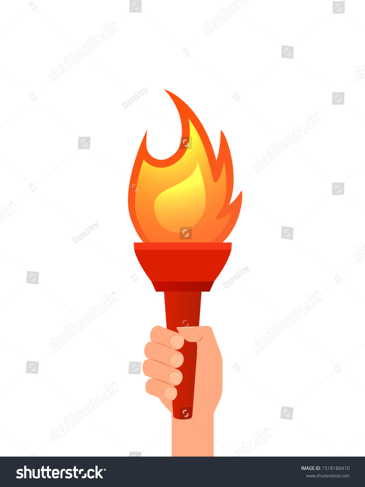 Detail Torches Clipart Nomer 21