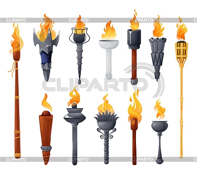Detail Torches Clipart Nomer 42