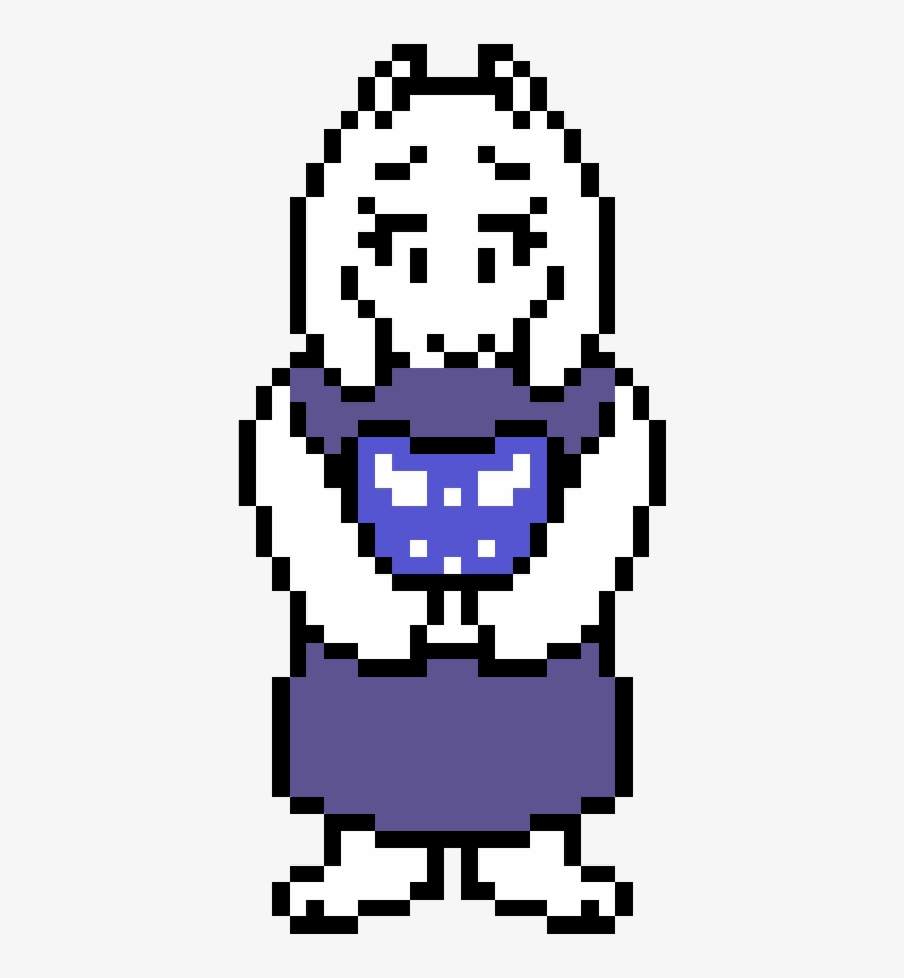 Detail Toriel Pixel Art Nomer 3