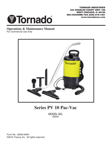 Detail Tornado Backpack Vacuum Nomer 46