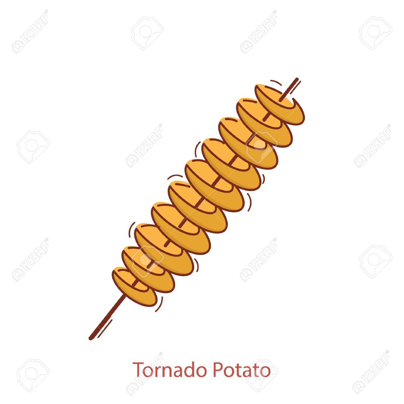 Detail Tornado Potato Png Nomer 24