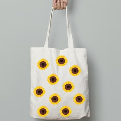 Detail Tote Bag Bunga Matahari Nomer 18
