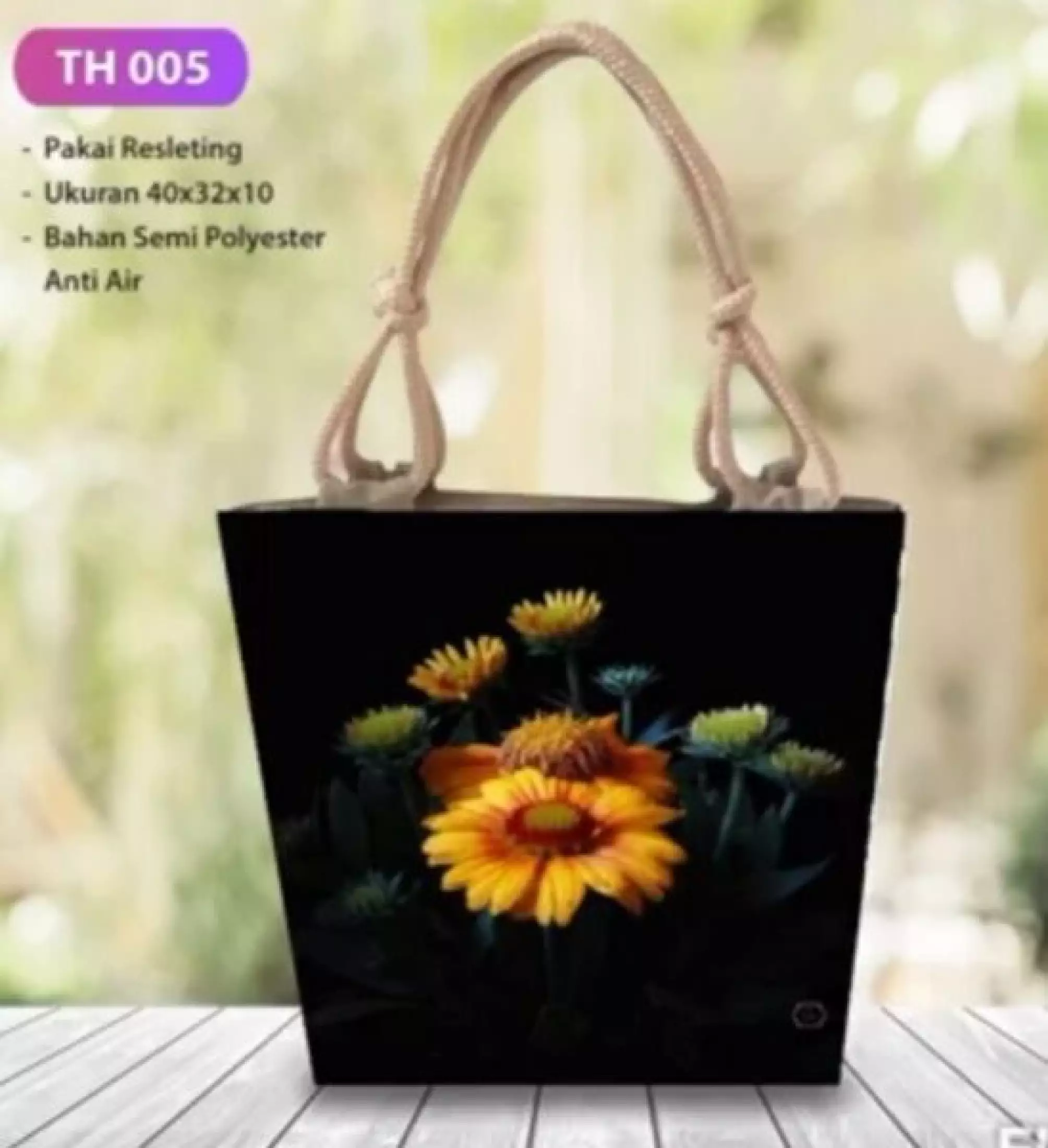 Detail Tote Bag Bunga Matahari Nomer 25