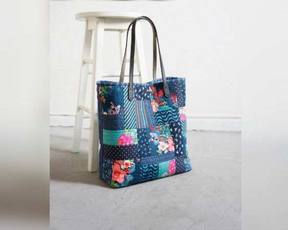 Detail Tote Bag Dari Kain Perca Nomer 3