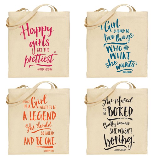 Detail Tote Bag Quotes Nomer 5