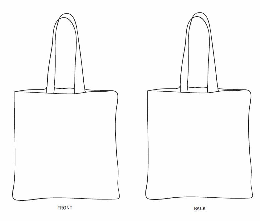 Tote Bag Template Png - KibrisPDR