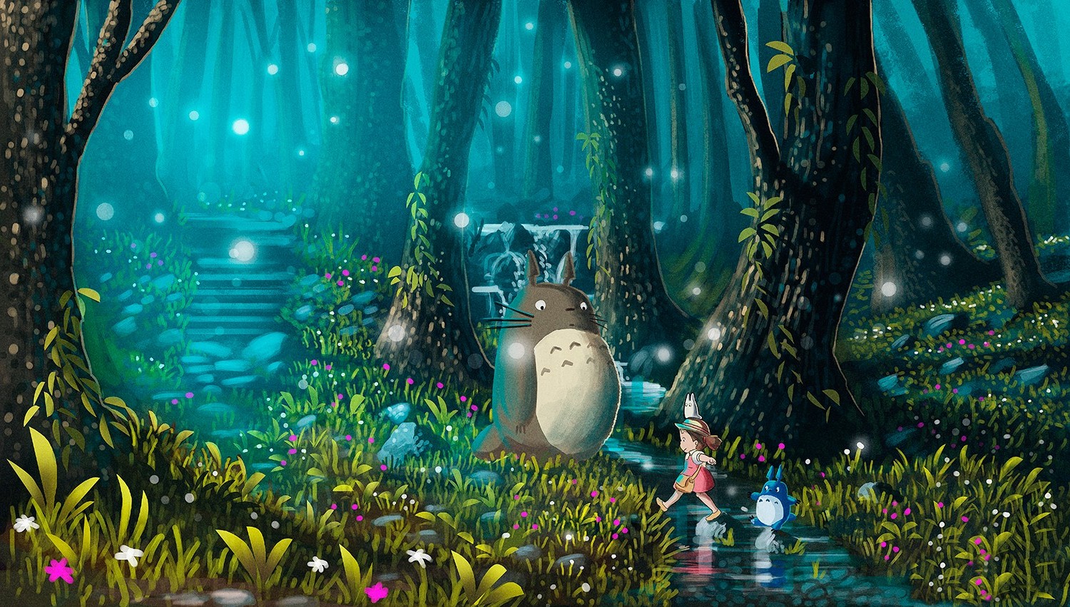 Detail Totoro Hd Wallpaper Nomer 16