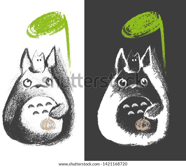 Detail Totoro Vector Nomer 50