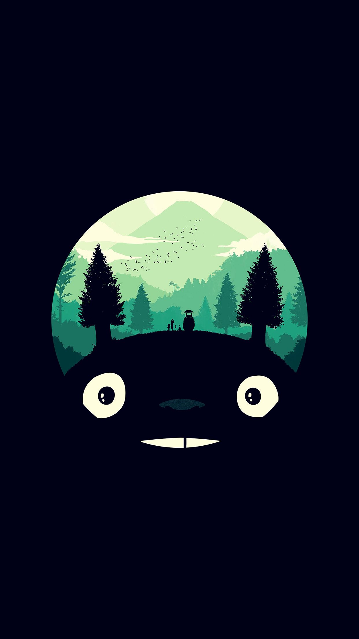 Detail Totoro Wallpaper Iphone Nomer 17