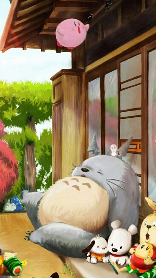 Detail Totoro Wallpaper Iphone Nomer 42