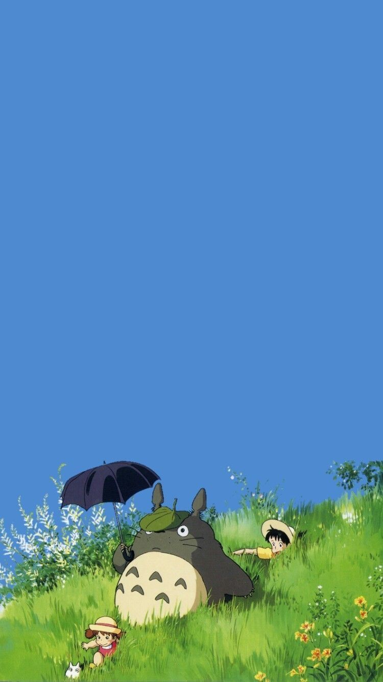 Detail Totoro Wallpaper Iphone Nomer 9