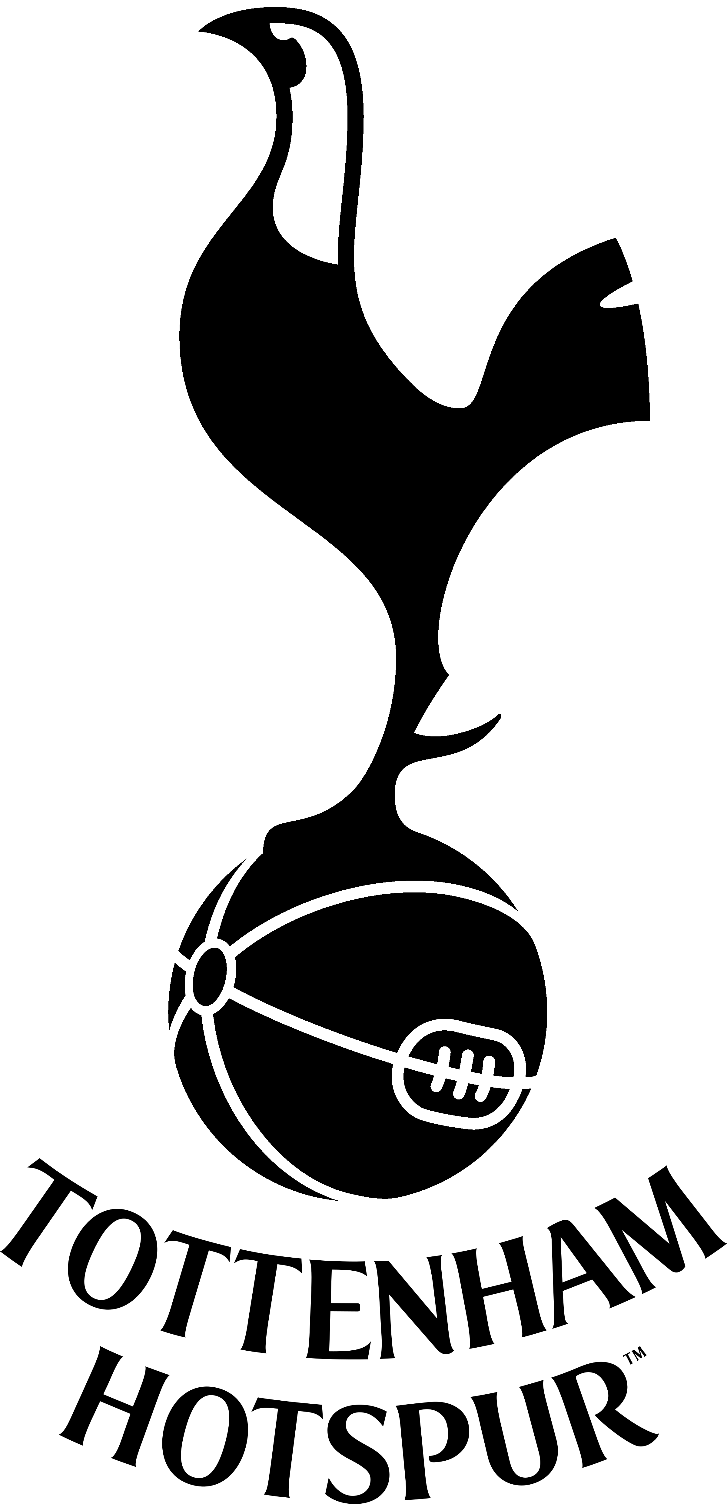 Detail Tottenham Hotspur Logo White Nomer 2