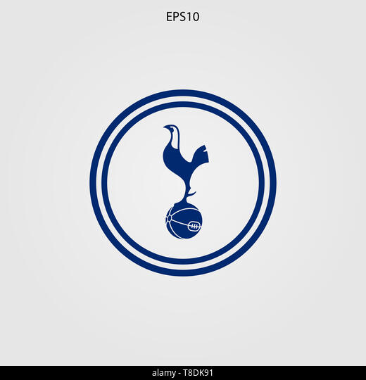 Detail Tottenham Hotspur Logo White Nomer 10