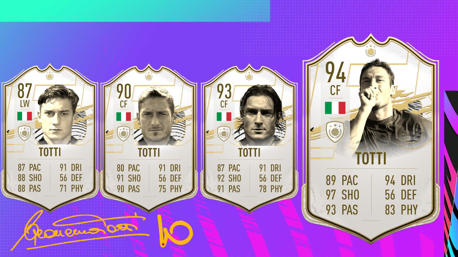 Detail Totti Fifa 18 Nomer 17