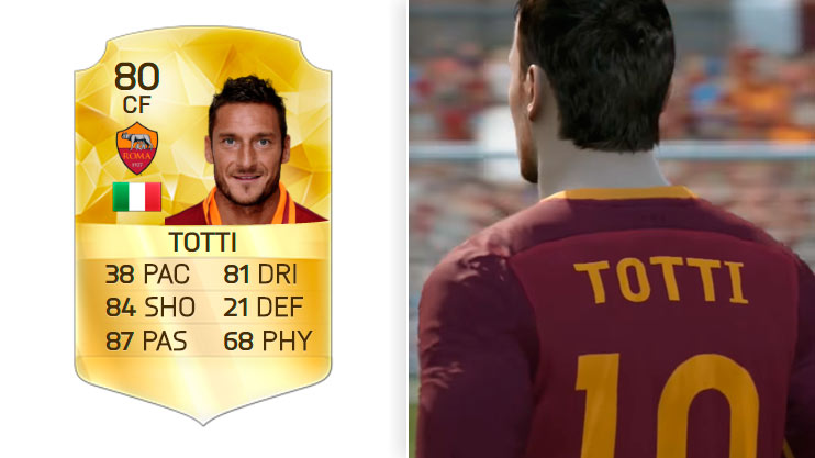 Detail Totti Fifa 18 Nomer 6