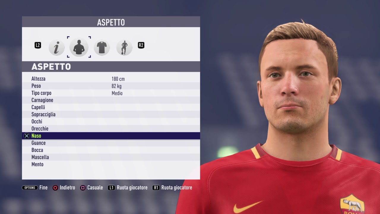 Detail Totti Fifa 18 Nomer 8