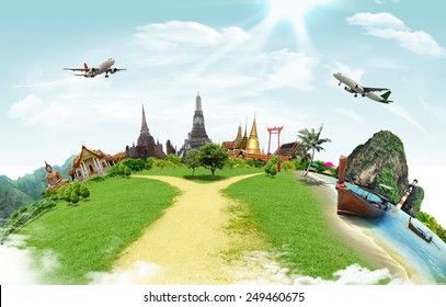 Detail Tour And Travel Background Nomer 40