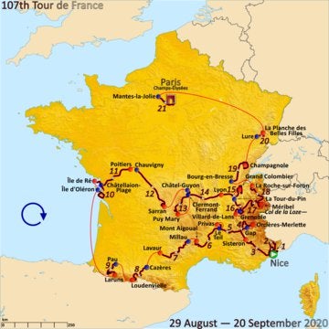 Detail Tour De France Segments Nomer 3
