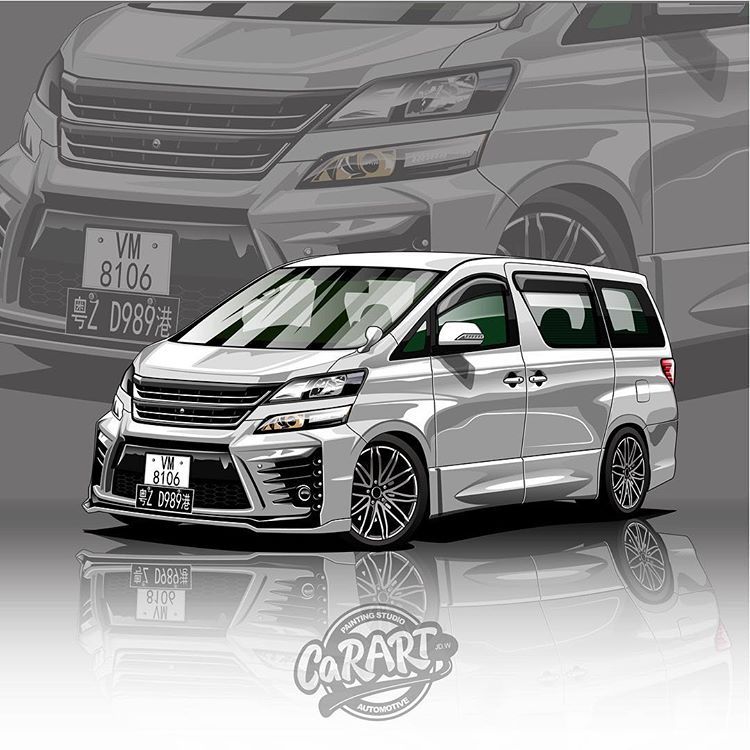 Detail Toyota Alphard Vector Nomer 18