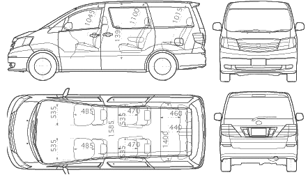 Detail Toyota Alphard Vector Nomer 26