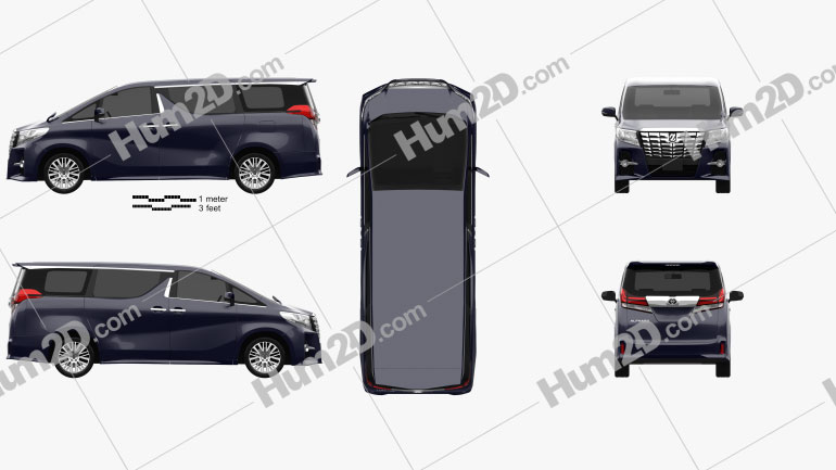 Detail Toyota Alphard Vector Nomer 28