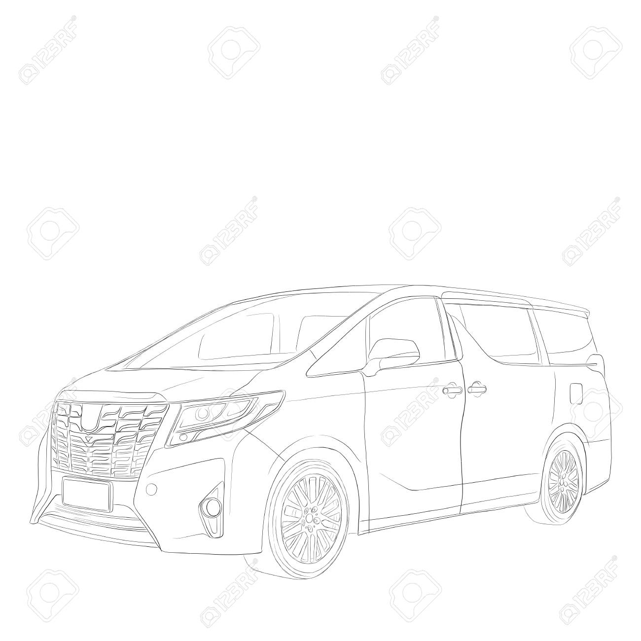 Detail Toyota Alphard Vector Nomer 10