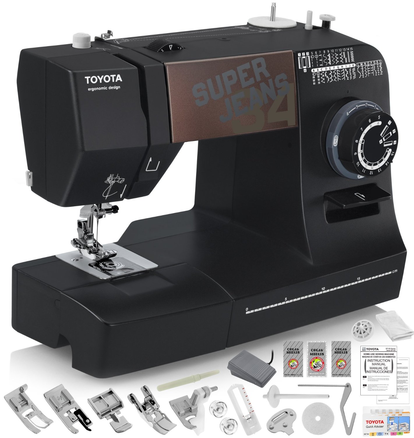 Detail Toyota Super Jeans Sewing Machine Nomer 3