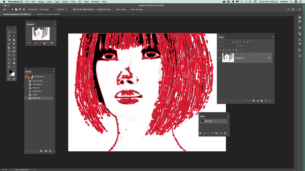 Tracing Gambar Dengan Adope Photoshop - KibrisPDR