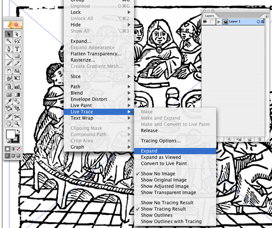 Detail Tracing Gambar Dengan Adope Photoshop Nomer 25