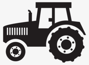 Detail Tractor Silhouette Clip Art Nomer 6