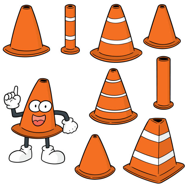 Detail Traffic Cone Clipart Nomer 12