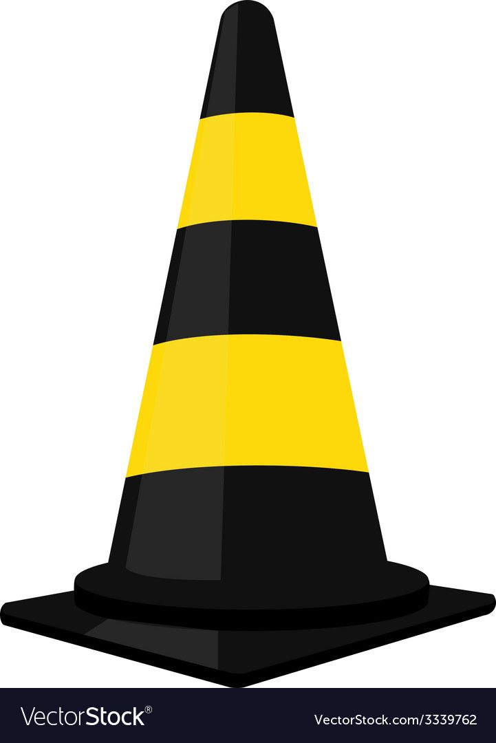 Detail Traffic Cone Clipart Nomer 16