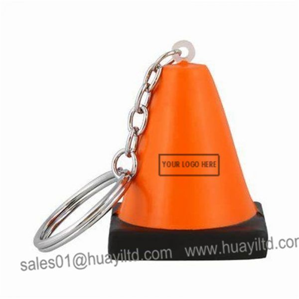 Detail Traffic Cone Keychain Nomer 26