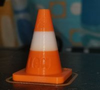 Detail Traffic Cone Keychain Nomer 52