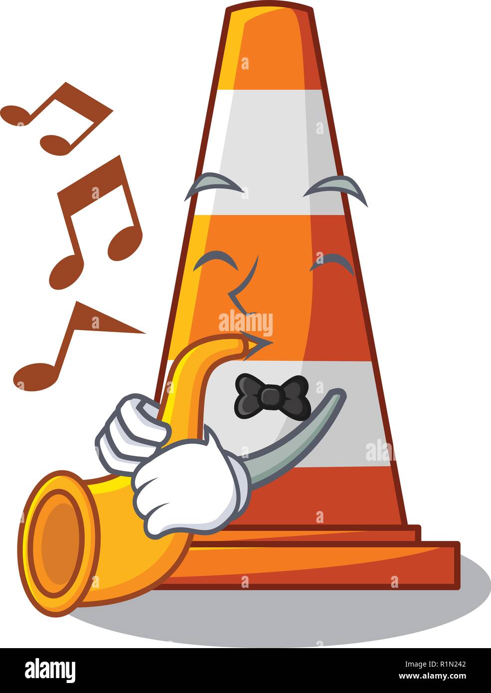 Detail Traffic Cone Saxophone Nomer 40