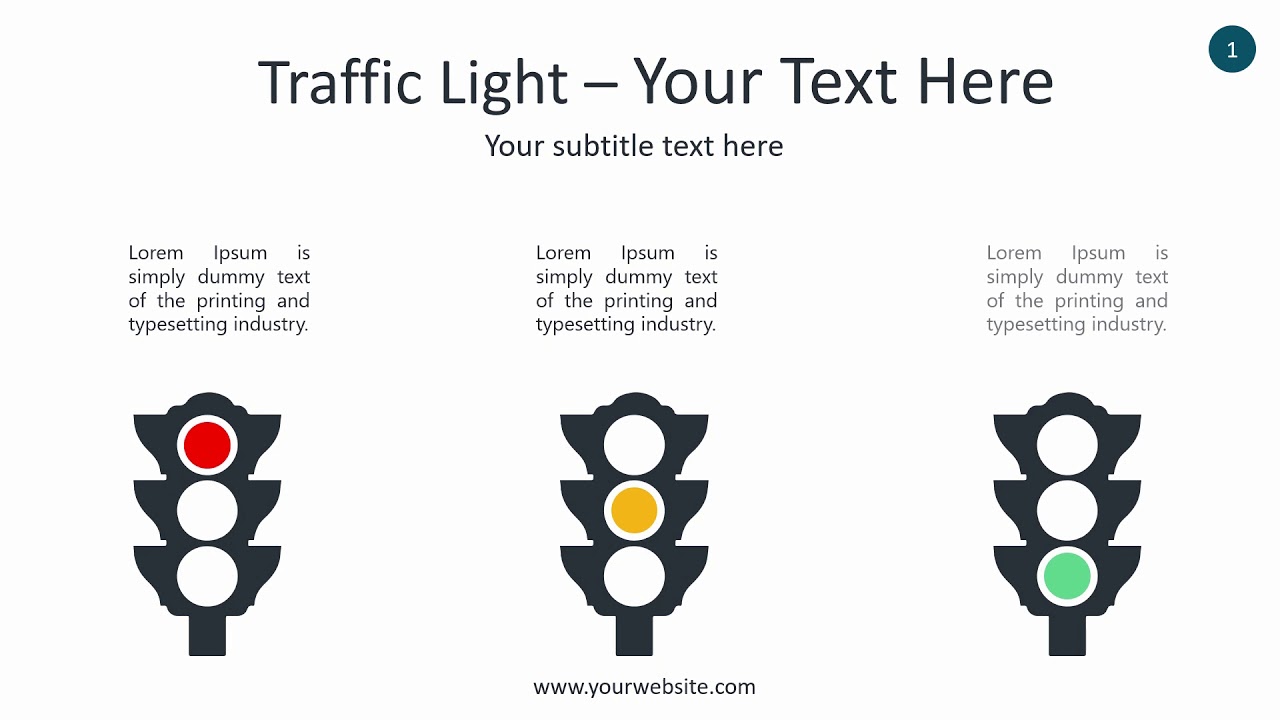 Detail Traffic Light Icon For Powerpoint Nomer 20