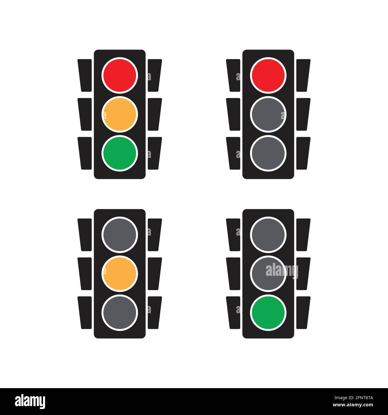 Detail Traffic Light Icon For Powerpoint Nomer 21
