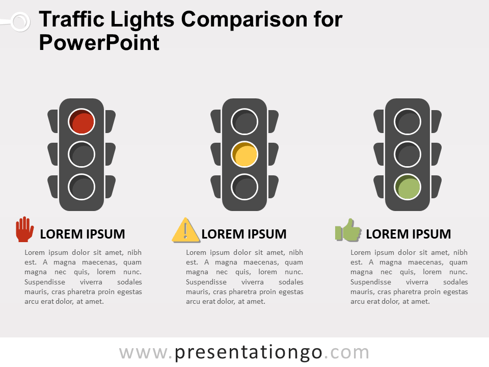 Detail Traffic Light Icon For Powerpoint Nomer 4