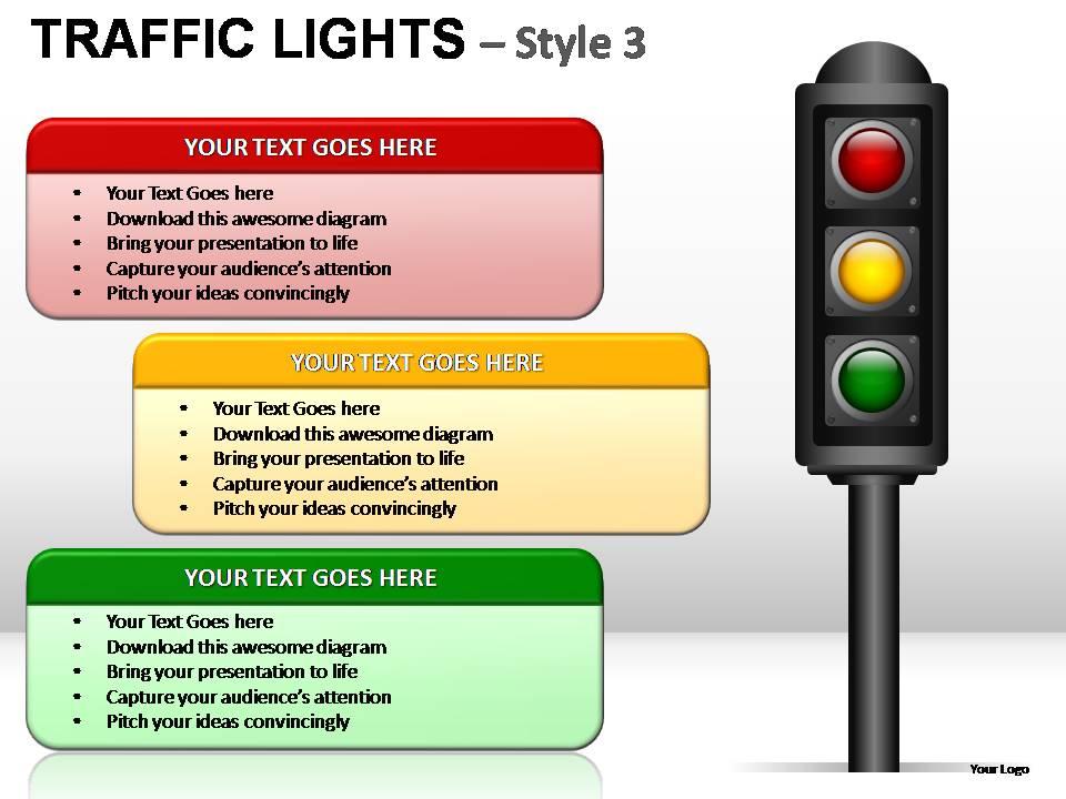 Detail Traffic Light Icons For Powerpoint Nomer 23
