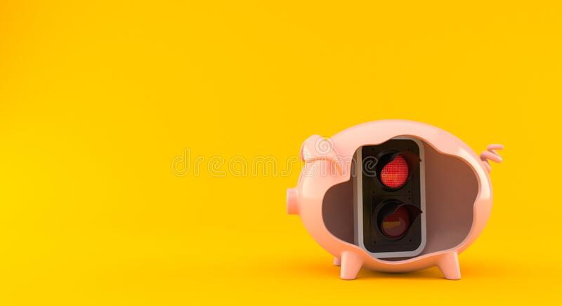 Detail Traffic Light Piggy Bank Nomer 18