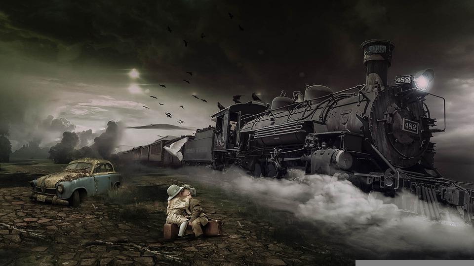 Detail Train Background Nomer 28