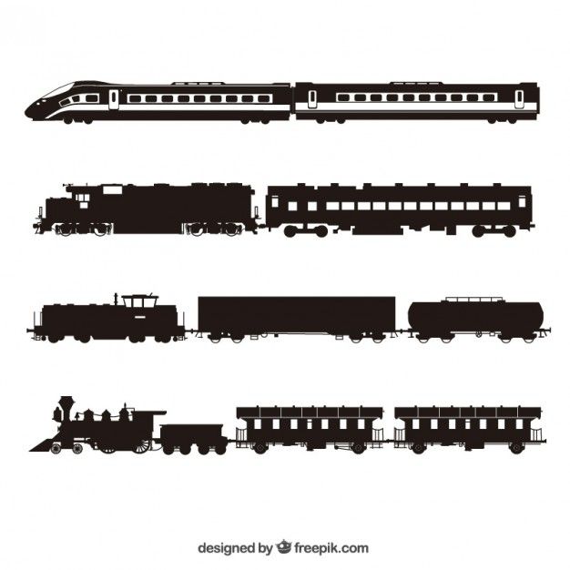 Detail Train Silhouette Png Nomer 11
