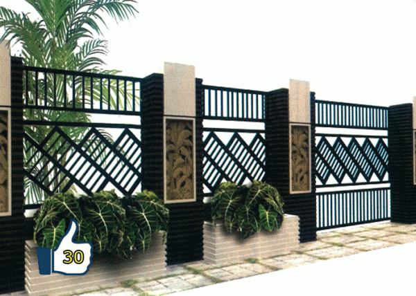 Detail Tralis Pagar Rumah Nomer 15