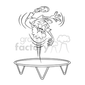 Detail Trampoline Clipart Black And White Nomer 22